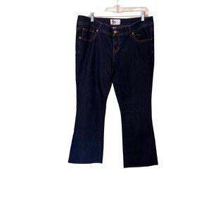 So Womens Bootcut Jeans Size 15 Dark Wash cowgirl rodeo western